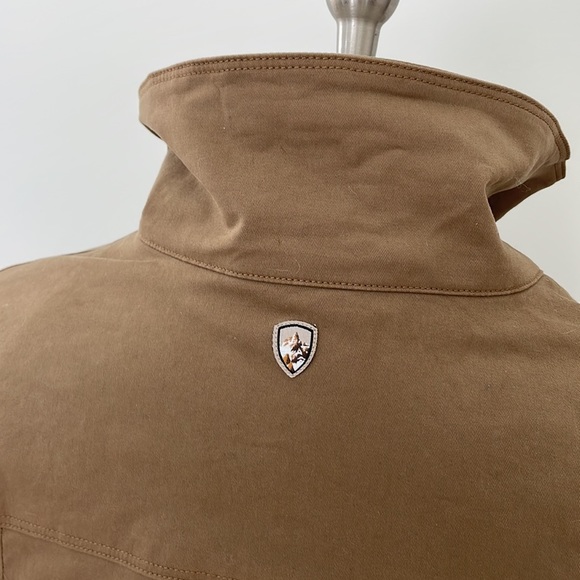 Kuhl Women’s Canvas GENERATR FLANNEL LINED jacket Womens medium - Picture 5 of 13